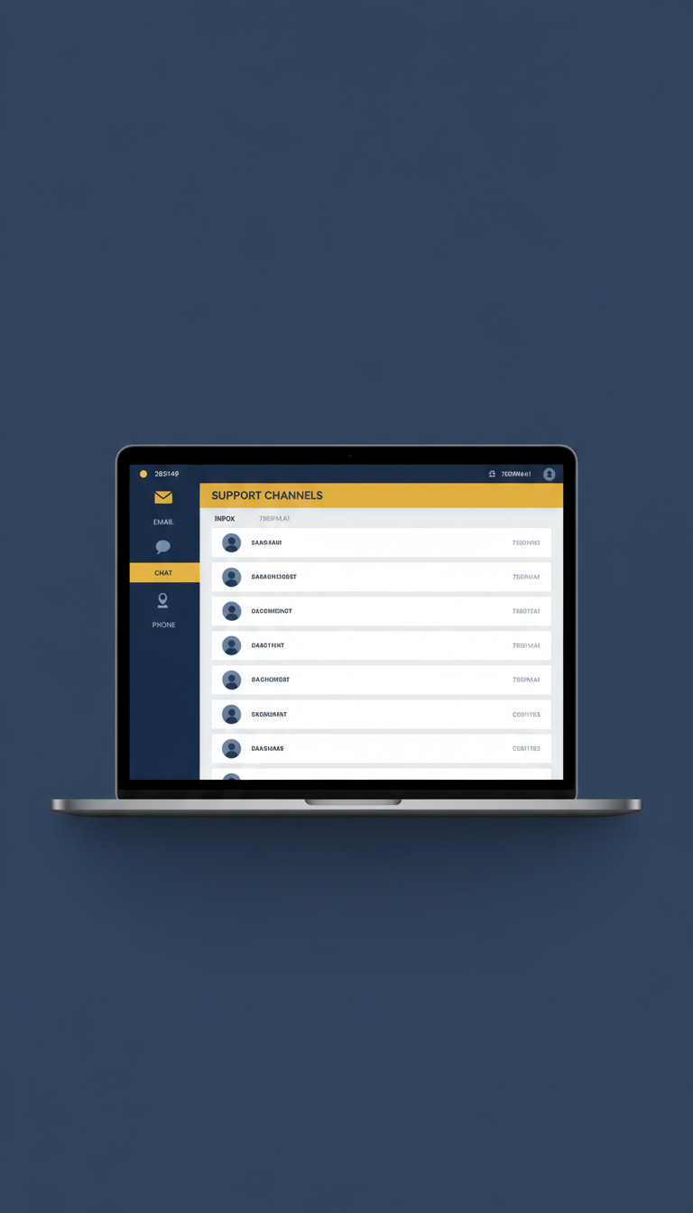Email Support Channel Interface